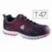 Zapatos de seguridad de Poliuretano DeltaPlus Negro y Rojo talla 47
