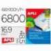 Etiquetas adhesivas Apli 01282 tamaño 48,5x16,9 mm caja de 100h