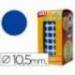 Gomets Apli circulares azul 10,5mm
