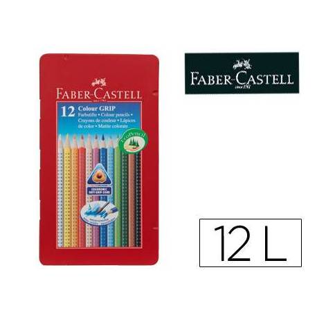 Lapices de Colores Faber Castell Acuarelable Caja Metalica 12 colores