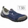 Zapatos de seguridad marca Deltaplus poliester talla 38