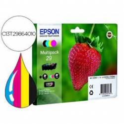 INK-JET EPSON HOME 29 T2986 XP435/330/235 MULTIPACK 4 COLORES NEGRO/AMARILLO/CIAN/MAGENTA