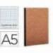 Libreta Clarefontaine A5 tapa cartulina cuadriculado 5mm 96 hojas