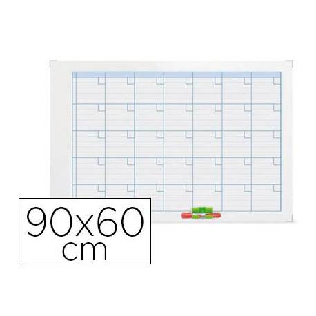 Planning Mensual Rotulable Magnético 90x60 Nobo