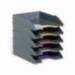 Bandeja de sobremesa Durable plastico 255x55x330mm gris
