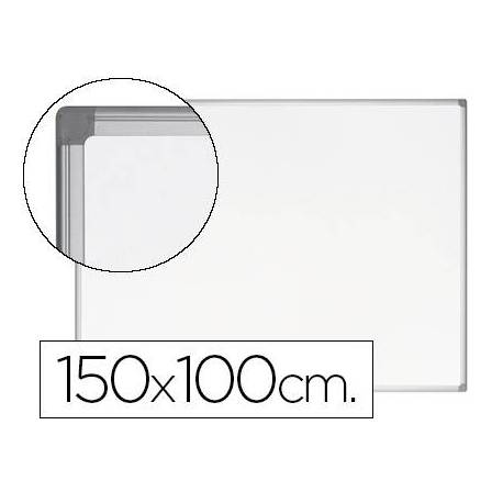 Pizarra Blanca Vitrificada Magnetica Earth-it marco de aluminio 150x100 Bi-Office