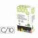Tizas colores antipolvo Liderpapel caja 10 unidades