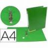 Carpeta Liderpapel cartÃ³n forrado Color System A4 verde 