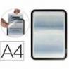 Marco Tarifold Din A4 adhesivo negro pack de 2