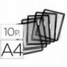 Funda portacatalogo Tarifold Din A4 negro pack de 10