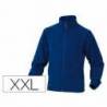 Chaqueta polar DeltaPlus azul talla XXL