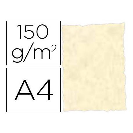 Papel pergamino DIN A4 troquelado Topacio parchment