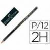 Lapices de grafito Faber Castell 9000 2H