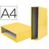 Caja archivador Liderpapel de palanca Din A4 documenta Amarillo
