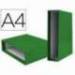 Caja archivador Liderpapel de palanca Din A4 documenta Verde