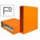 Caja Archivador Liderpapel Documenta Folio Lomo 82mm color Naranja