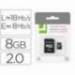 Memoria Flash USB Micro SDHC Q-connect 8GB clase 6 con adaptador