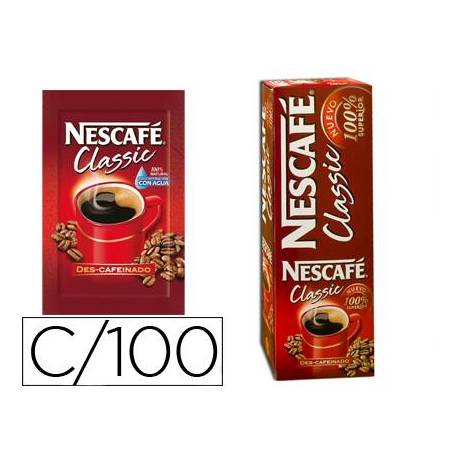 Cafe Nescafe Descafeinado Caja 10 sobres