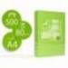 Papel color Q-Connect Din A4 Verde neon 500 hojas
