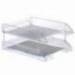 Bandeja sobremesa Archivo 2000 plastico transparente cristal 340x260x60 mm