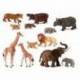 Juego Infantil a partir de 3 años Animales de la Selva y sus crias marca Miniland