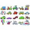 Juego Educativo a partir de 18 meses Vehiculos magneticos marca Andreutoys