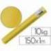 Bobina papel tipo kraft verdujado Liderpapel 65 g/m² 1x150 mt color Amarillo