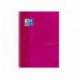 Cuaderno Oxford Ebook 1 A4+ Rosa Frambuesa 80 hojas Tapa Extradura Cuadricula 5 mm
