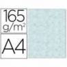 Papel Pergamino Liderpapel DIN A4 165g/m2 Azul Pack de 25 Hojas Con Bordes