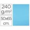 Cartulina Liderpapel Celeste 50x65cm 240 gr Paquete 25 unidades