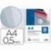 Tapa de Encuadernacion Polipropileno Liderpapel DIN A4 Ahumada 0.5mm pack 100 uds