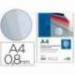 Tapa de Encuadernacion Polipropileno Liderpapel DIN A4 Transparente 0.8mm pack 50 uds