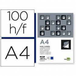 Papel Carbon Azul Din A4 Film Caja de 100 unidades Liderpapel