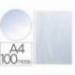 Funda Multitaladro Q-Connect A4 100 MC Cristal Bolsa 100 unidades