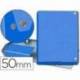 Carpeta de Proyectos Pardo Folio Cartón forrado con Broche Lomo 50mm Azul