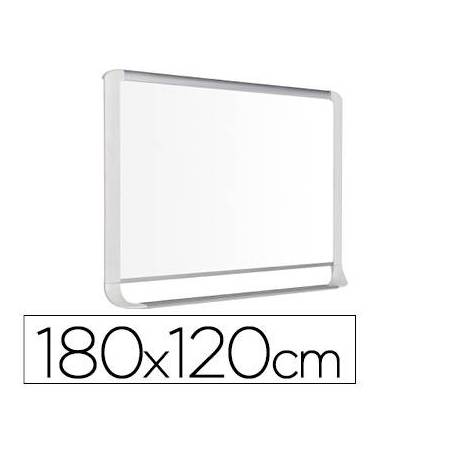 Pizarra Blanca Lacada Magnetica marco de aluminio 180x120 Bi-Office