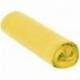 Bolsa basura amarilla 85x105cm uso industrial galga 110 rollo de 10 unidades