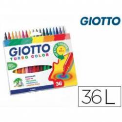 Rotulador marca Giotto turbo Schoolpack 12 colores surtidos. (78296)