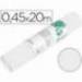 Rollo adhesivo Liderpapel Aironfix brillo blanco