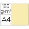 Cartulina Guarro din a4 color crema 185 gr paquete 50 hojas