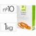Bandas elasticas Q-connect 1000 gr 100 x 9 mm numero 10