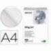 Bloc de dibujo Liderpapel esbozos 210x297mm 100 hojas 90 gr
