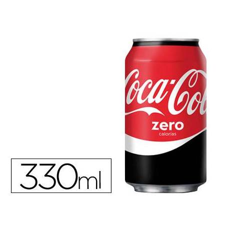 Refresco coca-cola Zero 330ml
