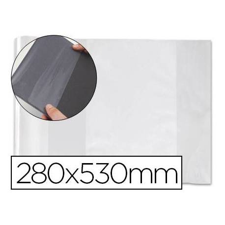 Forralibro PVC ajustable Medida 285 x 530 mm.