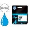CARTUCHO INK-JET HP 364 COLOR CIAN CB318EE