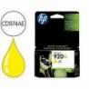 CARTUCHO INK-JET HP 920XL COLOR AMARILLO CD974AE