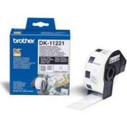 Etiqueta impresora Brother blanca DK-11221