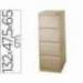 Archivador carpetas colgantes 4 cajones arena