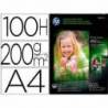 Papel Foto Semi-Glossy 200 g/m2 Din A4 HP