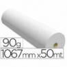 Papel reprografia Plotter 90 g/m2, 1067 mm x 50 m.